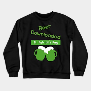 St Patrick's day, IT specialist Crewneck Sweatshirt